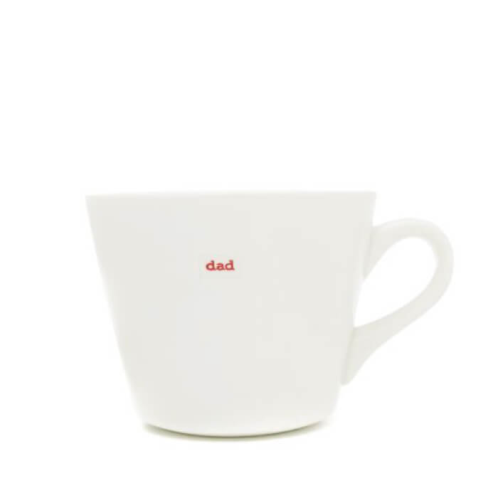 'Dad' Porcelain Bucket Mug