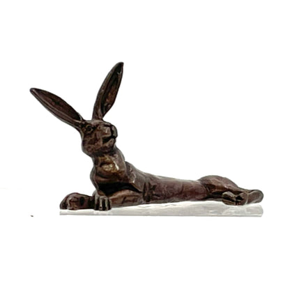 Laying Hare | Solid Bonsai Bronze