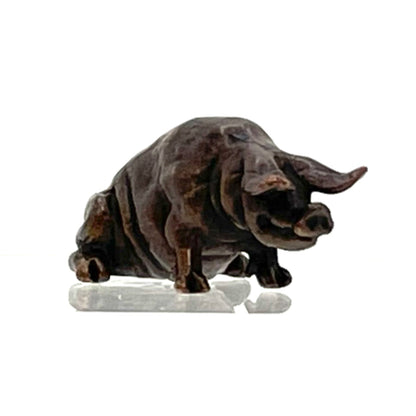 Pig  Bonsai Bronze