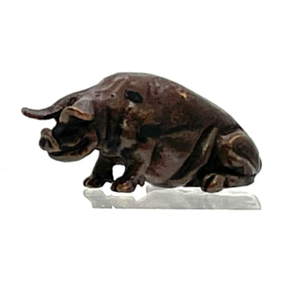 Pig  Bonsai Bronze