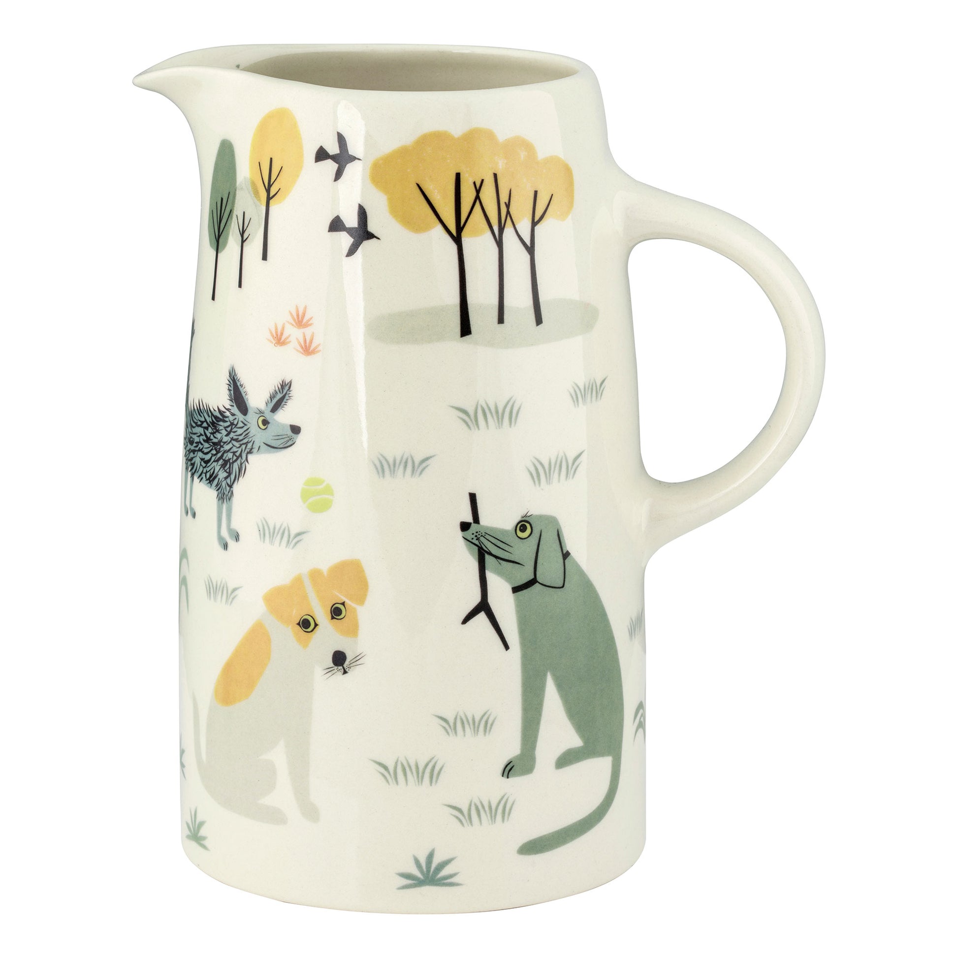 Dog Tall Jug  by Hannah Turner | Red Lobster Gallery 