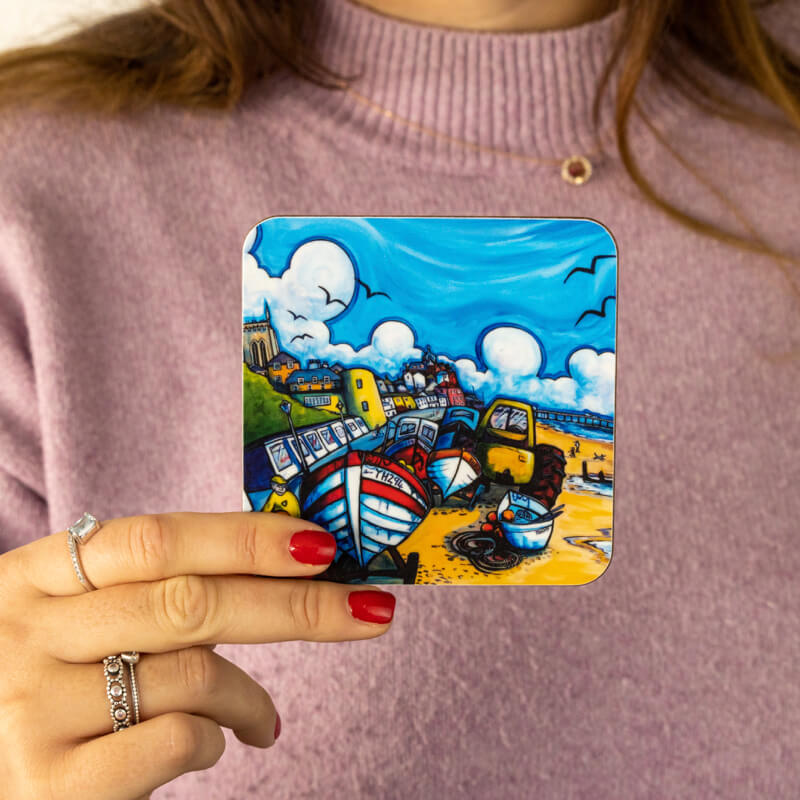 Sunny Days at Cromer - Coaster