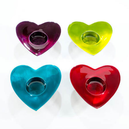 Fair Trade Heart Tea Light Holders