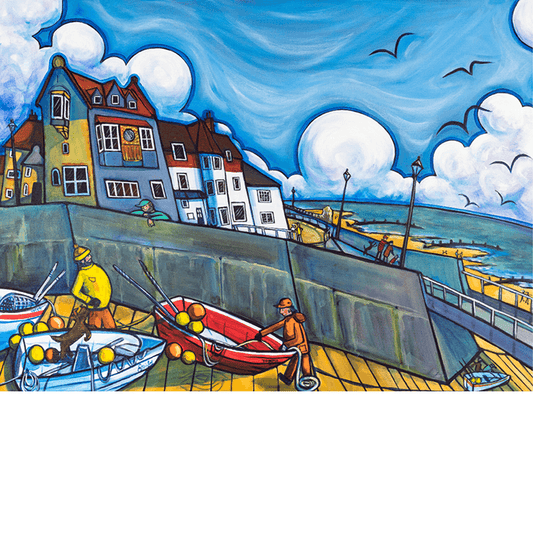 Fair Wind and a Following Tide | Limited Edition Print  by Emily Chapman | Red Lobster Gallery | Sheringham
