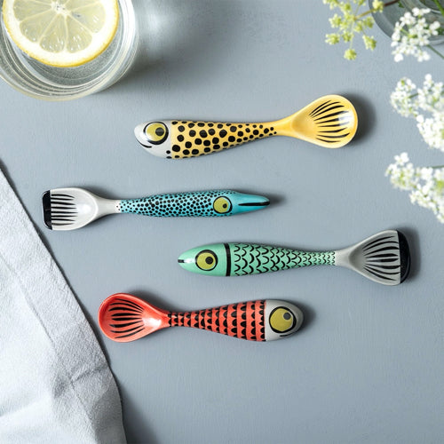 Ceramic Fish Spoon Set