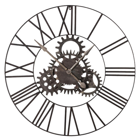 Fixed Cogs Metal Clock | CLICK & COLLECT ONLY