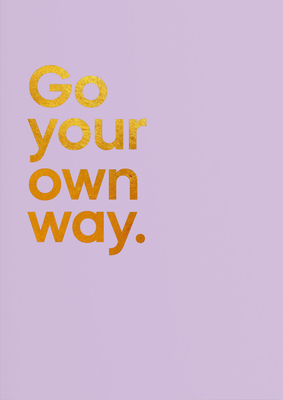 Go Your Own Way – Fleetwood Mac | Card