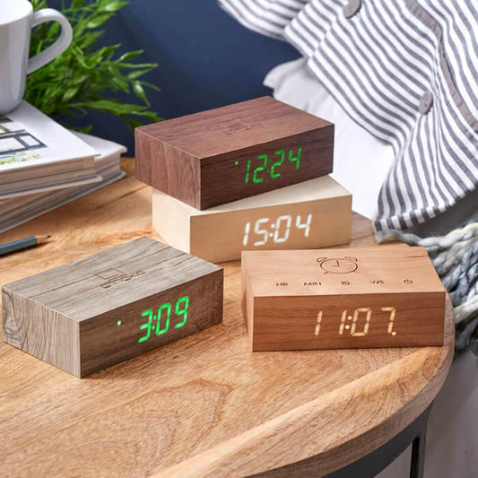 Flip Click Clock | Available in 3 Colours | Digital Alarm Clock | Red Lobster Gallery | Sheringham 