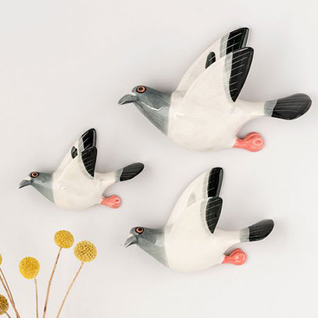 Flying Racing Pigeon Trio | Hannah Turner | Red Lobster 
