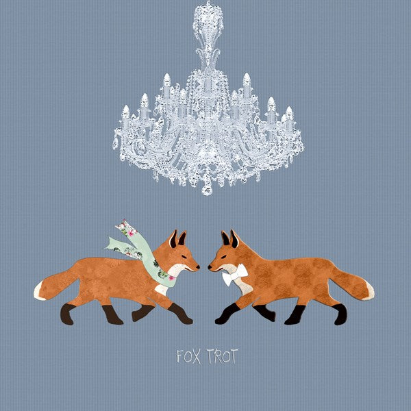 "Fox Trot" Card