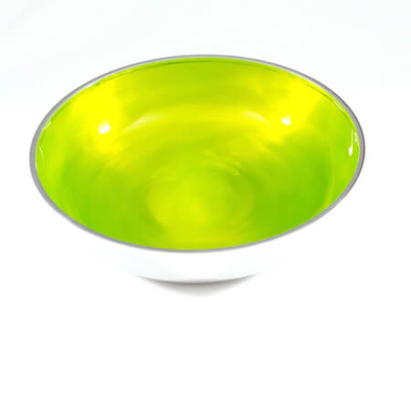 Lime Green Fruit Bowl 25cm