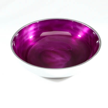 Lilac Fruit Bowl 25cm
