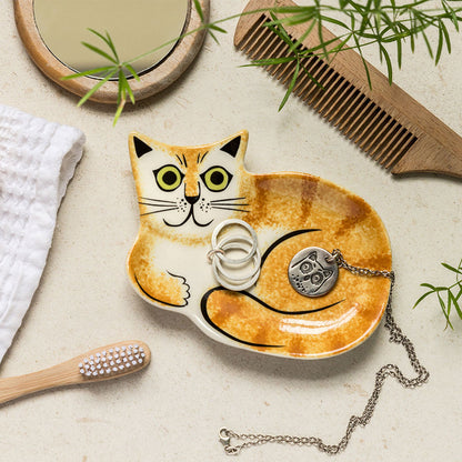 Cat Trinket Dish | Ginger