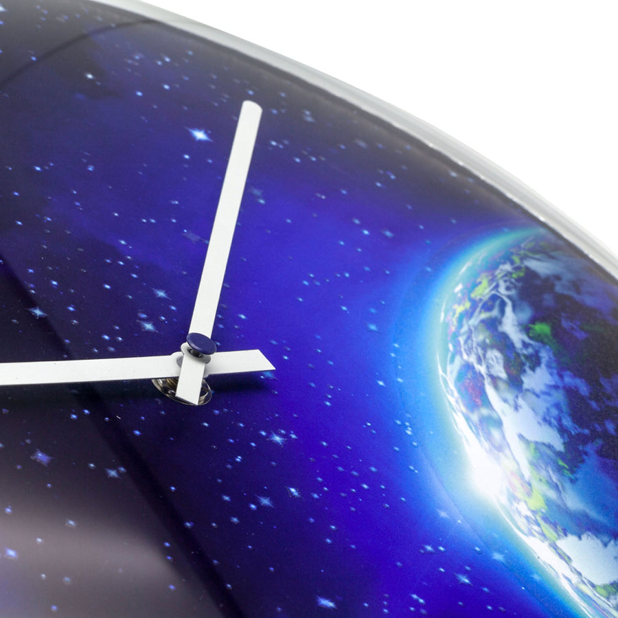 Globe Glow In The Dark Dome Wall Clock