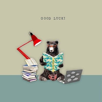 "Good Luck!" Card