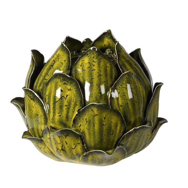 Green Artichoke Candle Holder | CLICK AND COLLECT ONLY