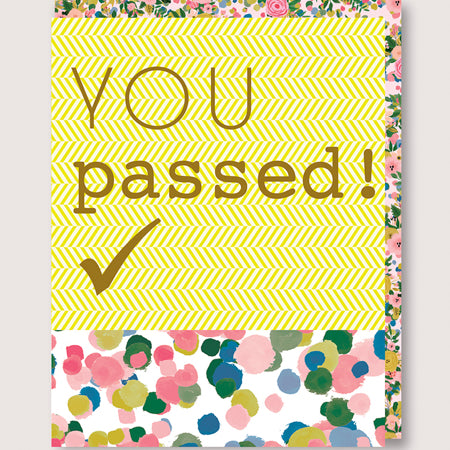 You Passed! | Greetings Card