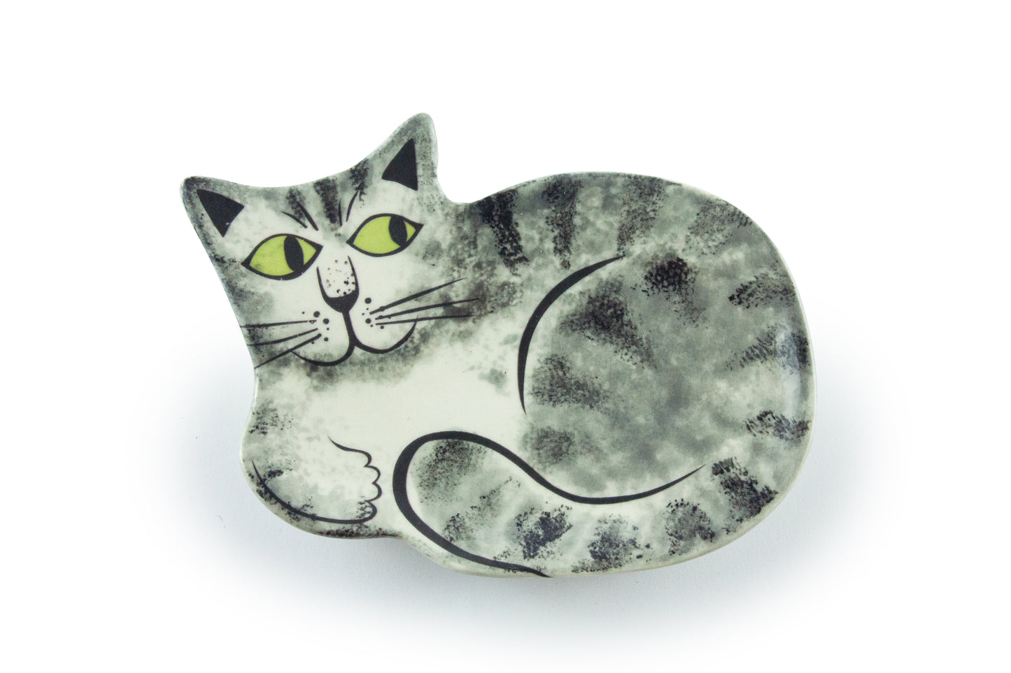 Cat Trinket Dish | Grey