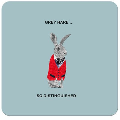 Grey Hare | Drinks Coaster