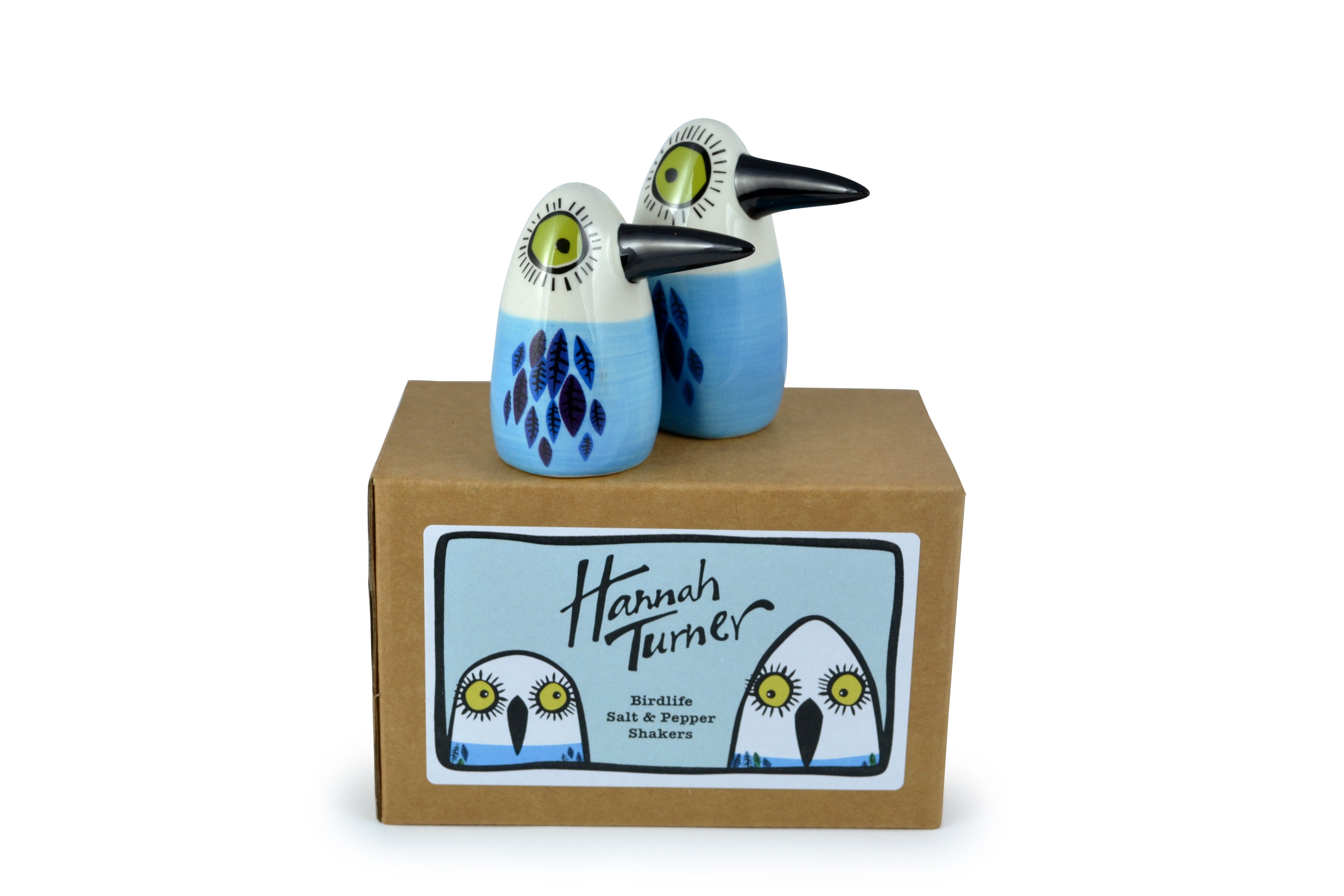 Hannah Turner Blue Bird Salt & Pepper | Red Lobster Gallery