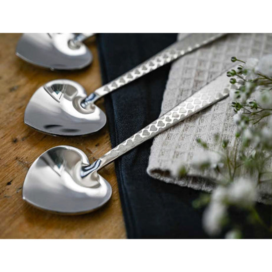 Heart Teaspoon Set
