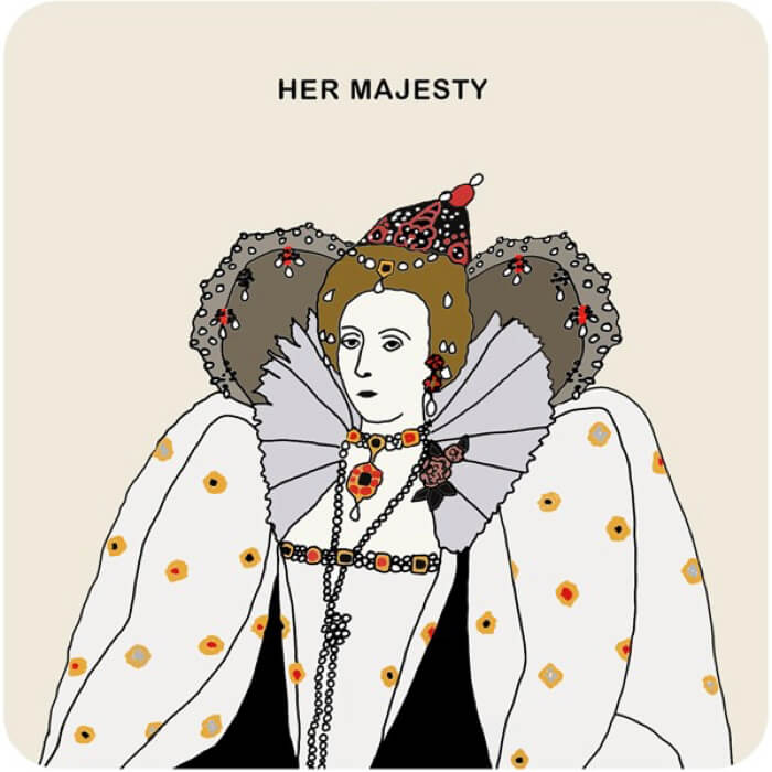Her Majesty | Drinks Coaster