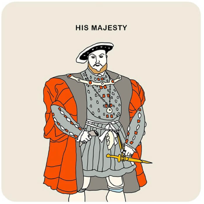 His Majesty | Drinks Coaster