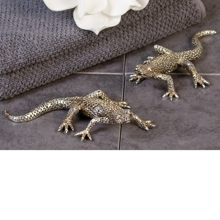 Silver Gecko | Large and Small