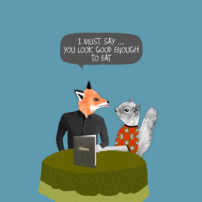 "You Look Good Enough To Eat" Card
