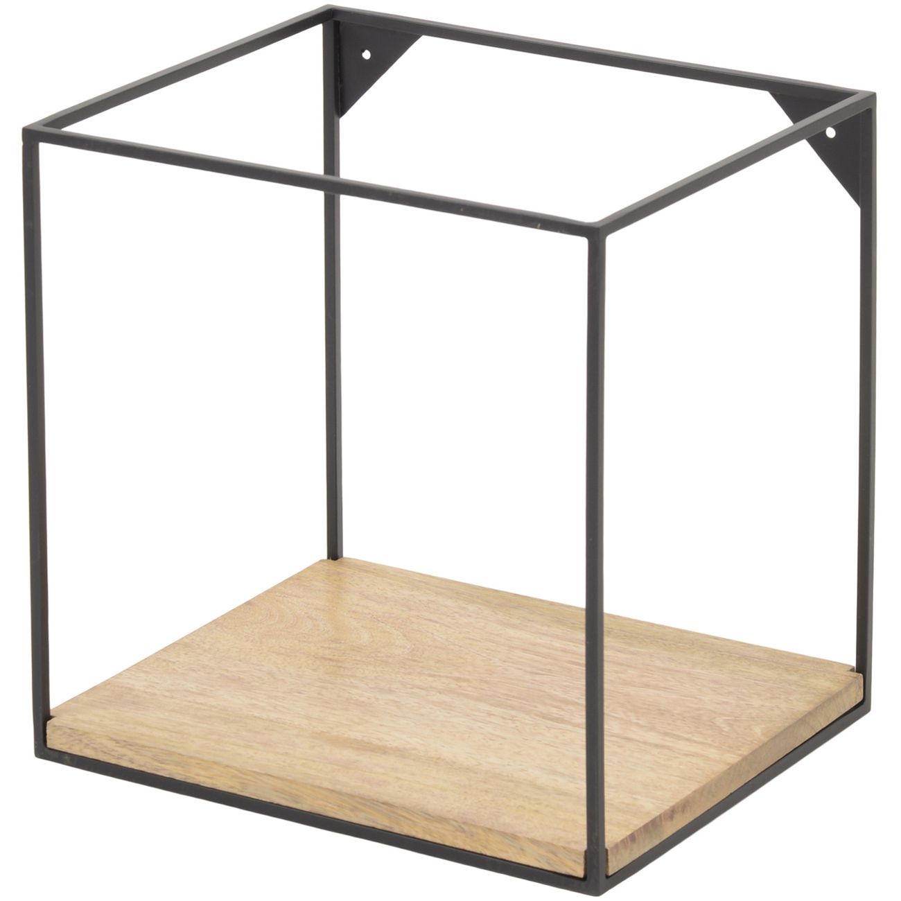 Kempsey Wood And Iron Shelf | Small