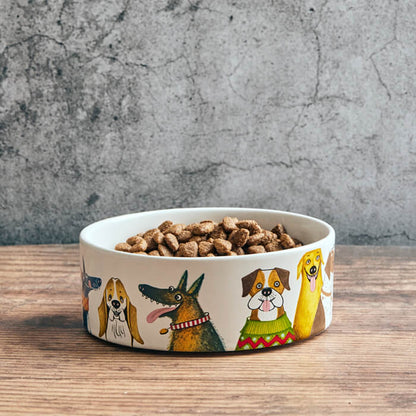 From Wags to Whiskers Large Dog Bowl | Red Lobster Gallery