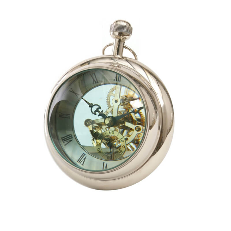 Skeleton Paperweight Clock