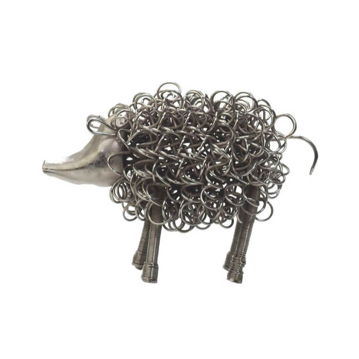 Wiggly Pig Ornament