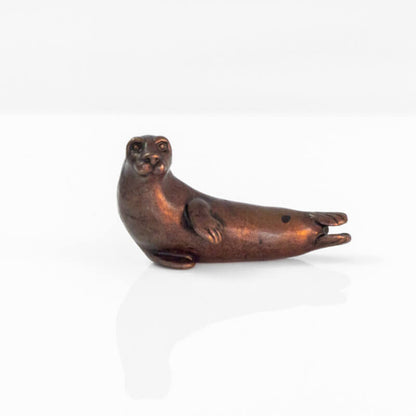 Large Seal | Bonsai Bronze | Red Lobster Gallery | Sheringham 