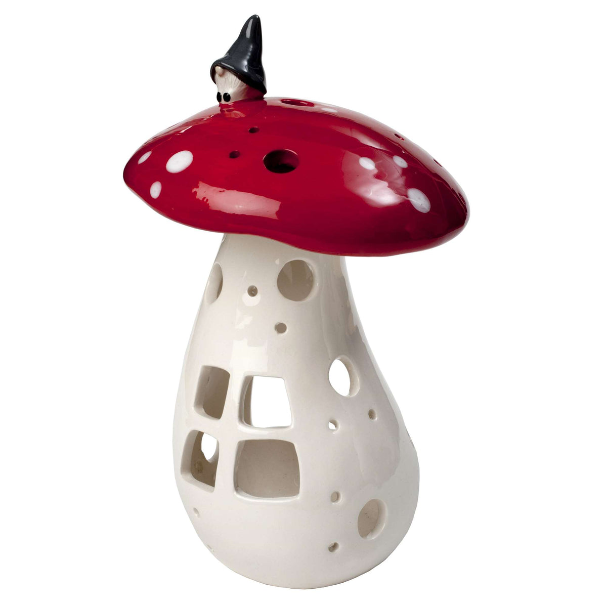 Gnome & Mushroom Lantern