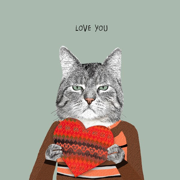 "Love You" Card