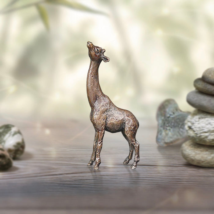Miniature Bronze Giraffe