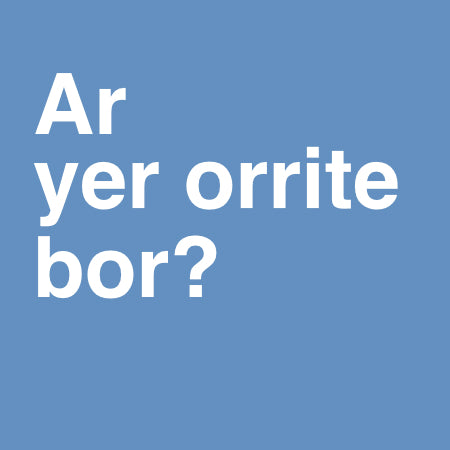 Ar yer orrite bor?  | Norfolk Dialect Card | Red Lobster Gallery