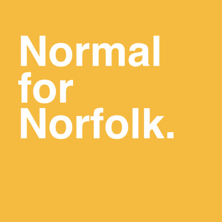Normal for Norfolk | Norfolk Dialect Card | Red Lobster Gallery