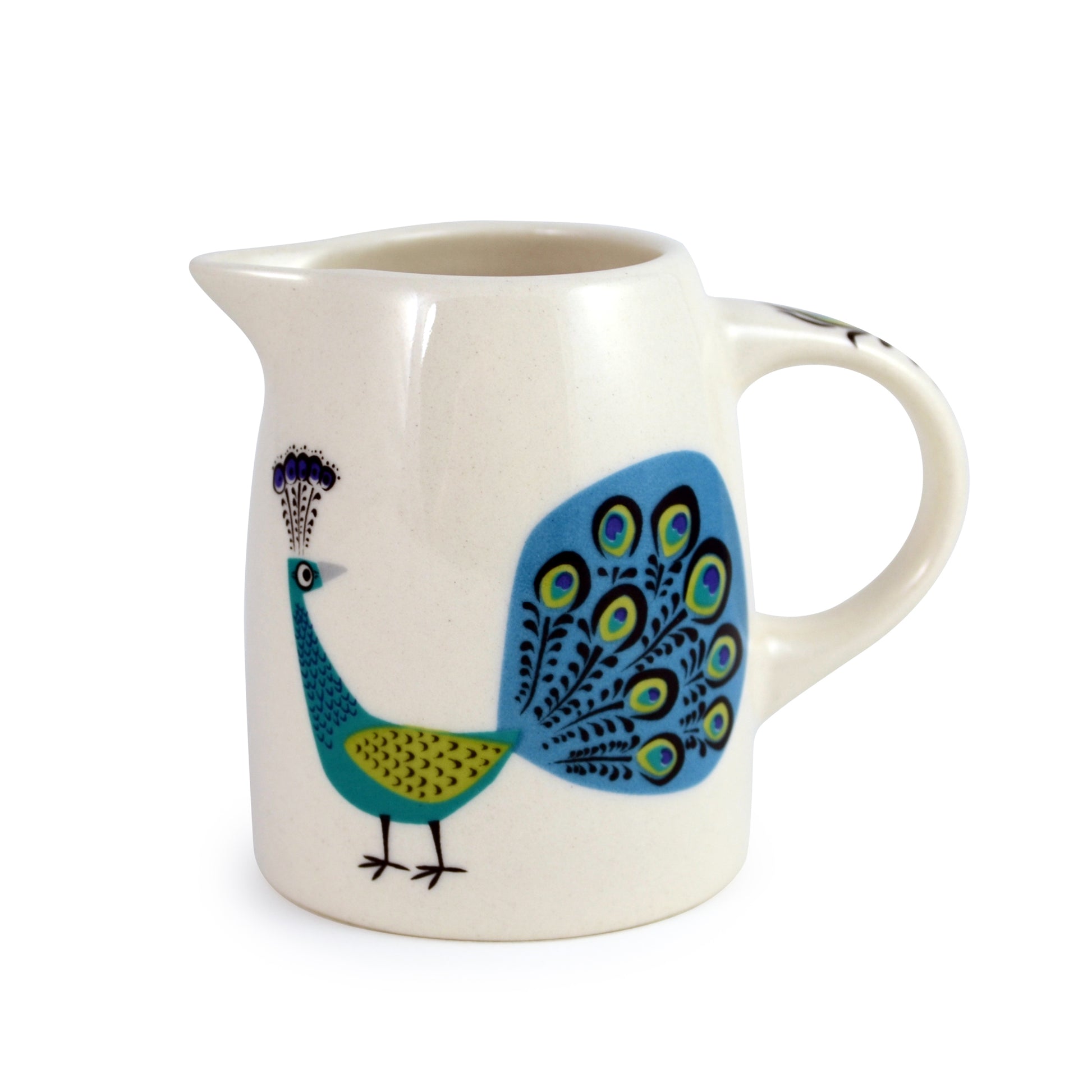 Peacock Small Jug by Hannah Turner | Red Lobster Gallery