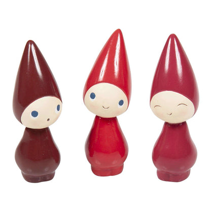 Set of 3 Peggy | Strawberry, Raspberry and Cherry