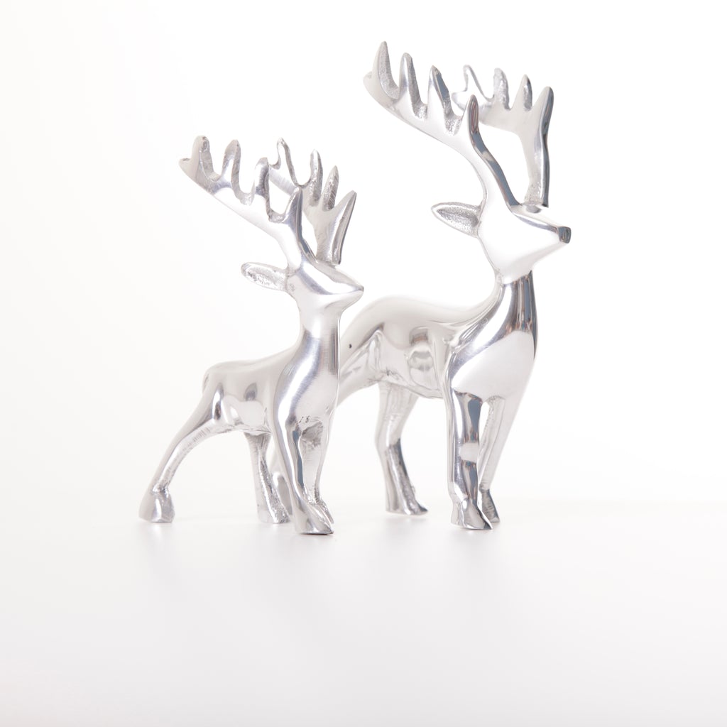 Polished Silver Stag | Large