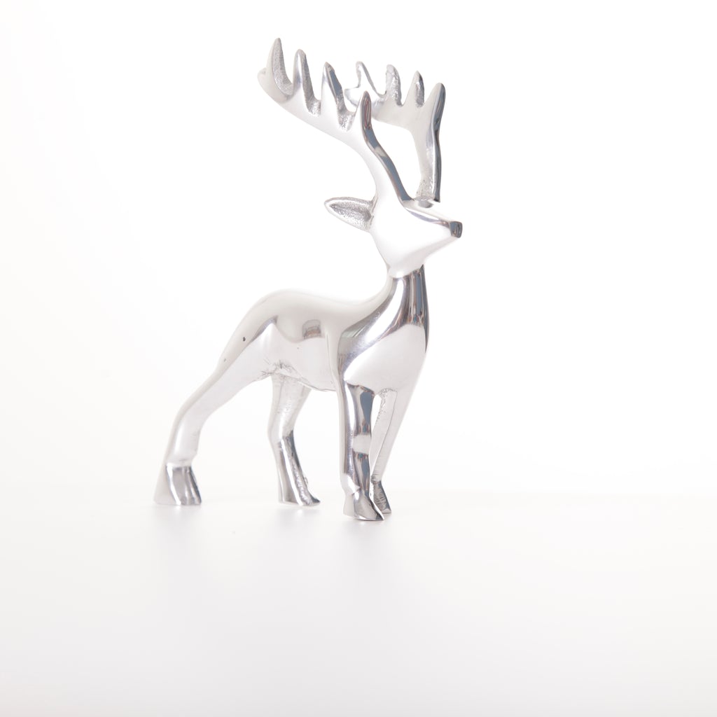 Polished Silver Stag | Large