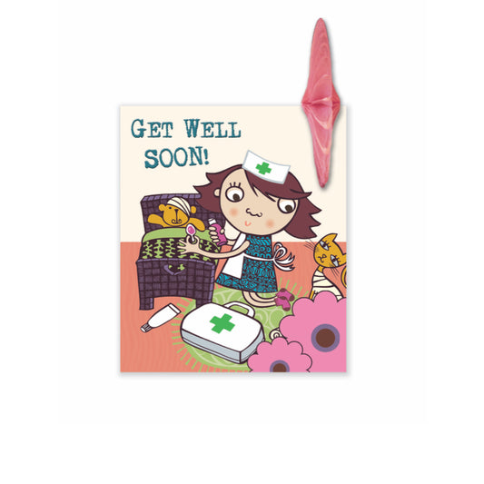 Get Well Soon, Nurse| Pop Out Card