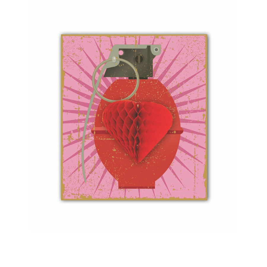 Love Hand Grenade | Pop Out Card