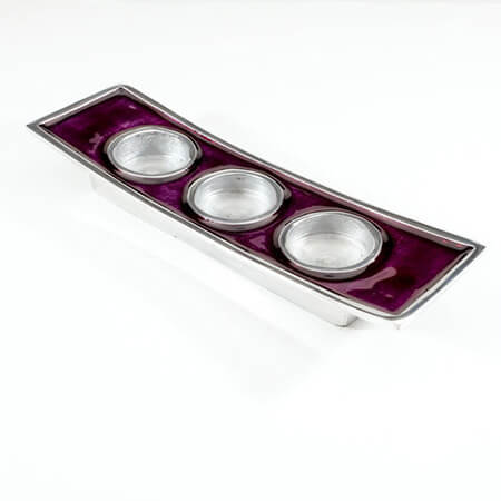 Triple Tea Light Holders
