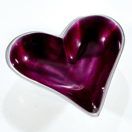Heart-Shaped Trinket Dish