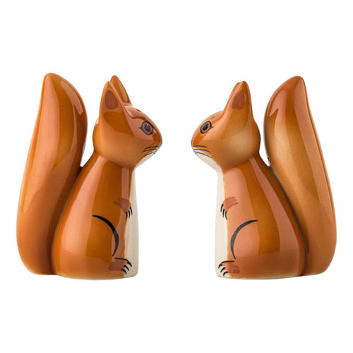 Red Squirrel Salt & Pepper Shakers