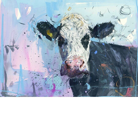 Rowleys Hereford Cow by James Bartholomew RSMA | Red Lobster Gallery