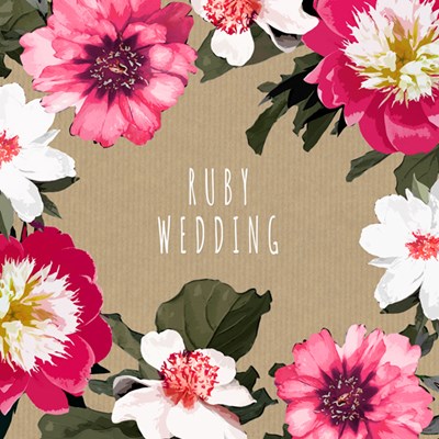Ruby Wedding | Card